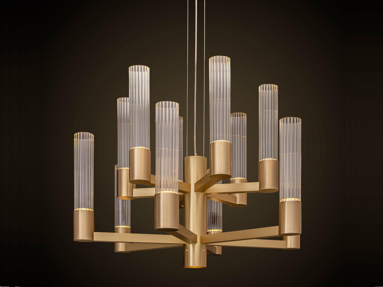 INFINITY H12+1 Indirect light metal pendant lamp