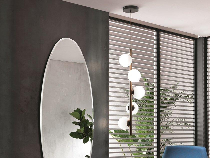 TWIST SV5 Painted metal pendant lamp