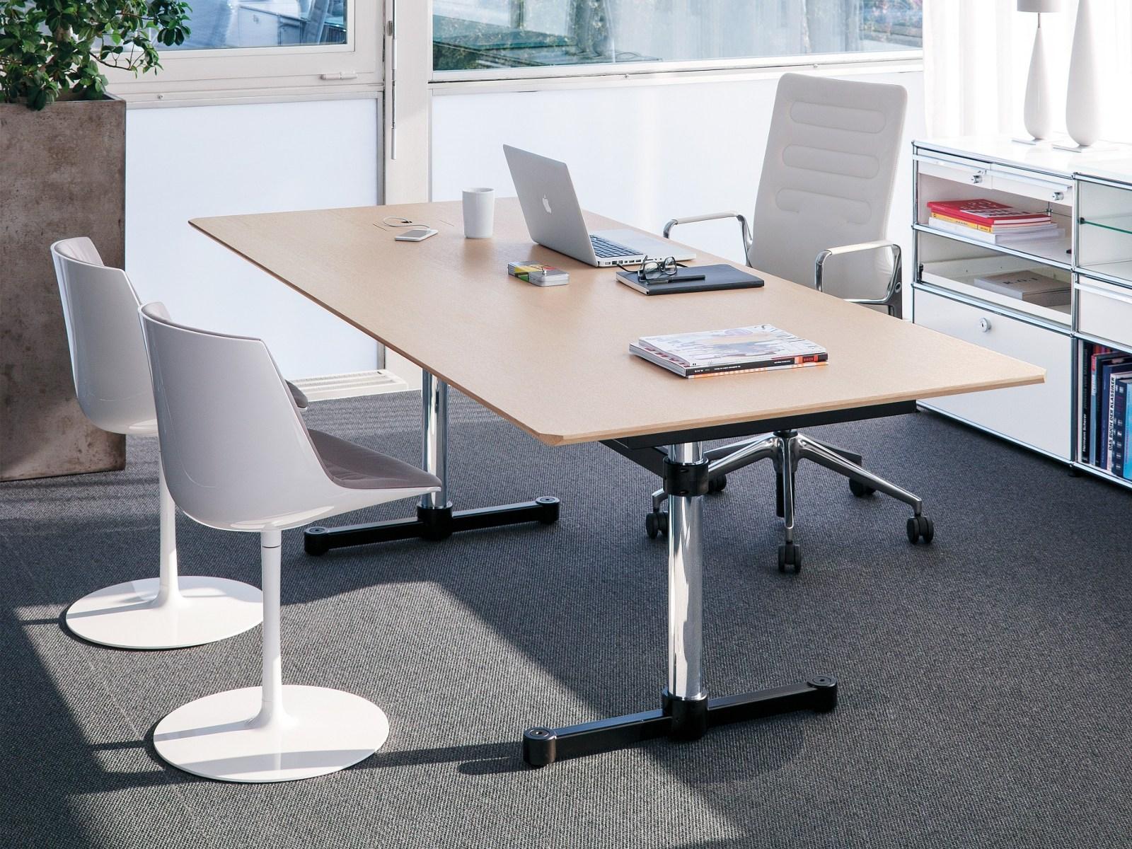 KITOS M MEETING Rectangular MDF meeting table