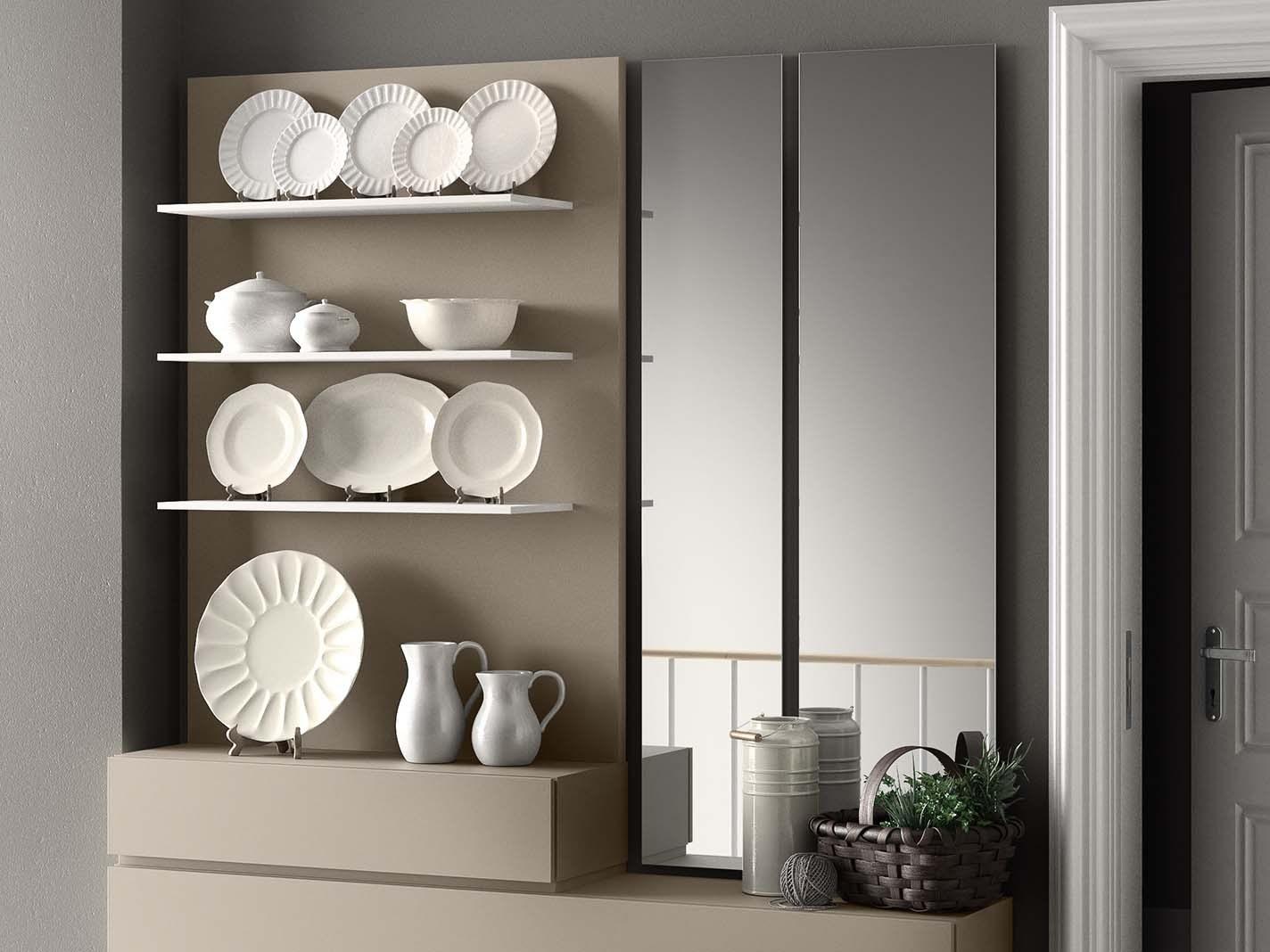 GEOMETRIKA RETTANGOLARE Rectangular wall-mounted mirror