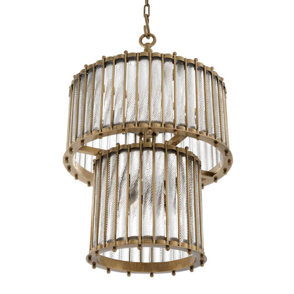 TIZIANO Glass pendant lamp
