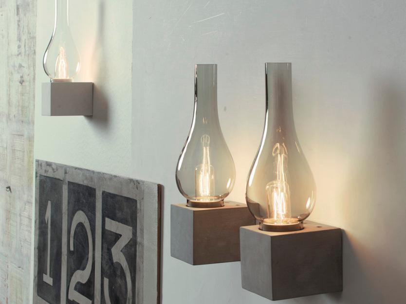AMARCORD Direct light cement wall light