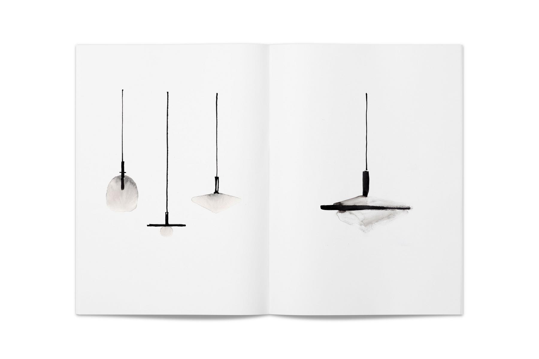 TEMPO 5774_5780 LED direct light glass and steel pendant lamp