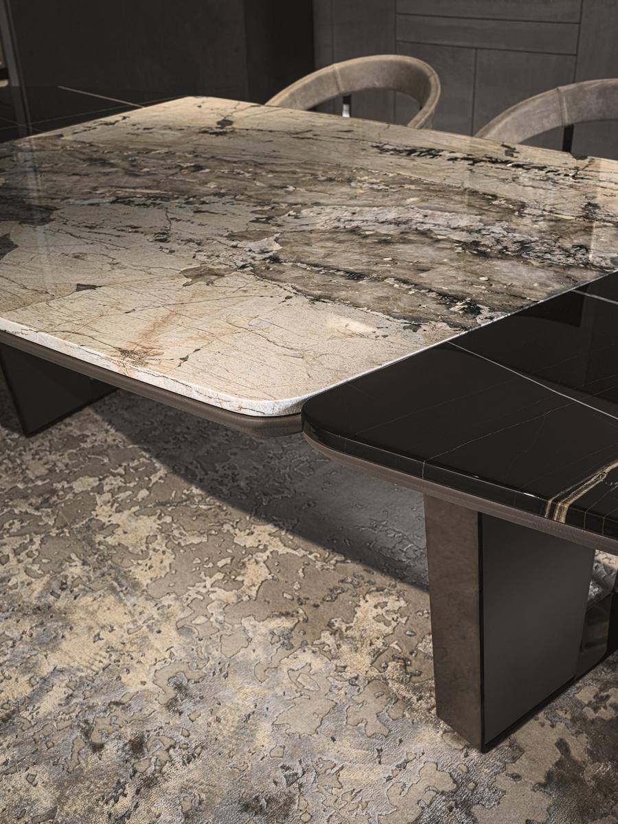 KEOPE Oval metal table