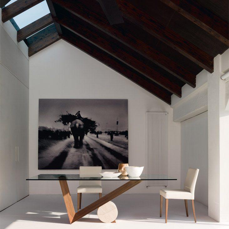 VALENTINO Oval stone table