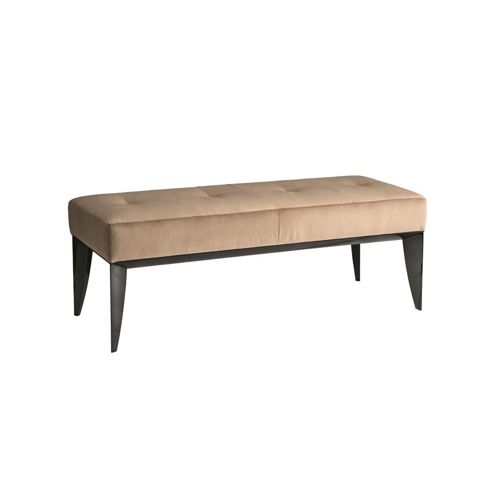 DANTE Rectangular nabuk pouf