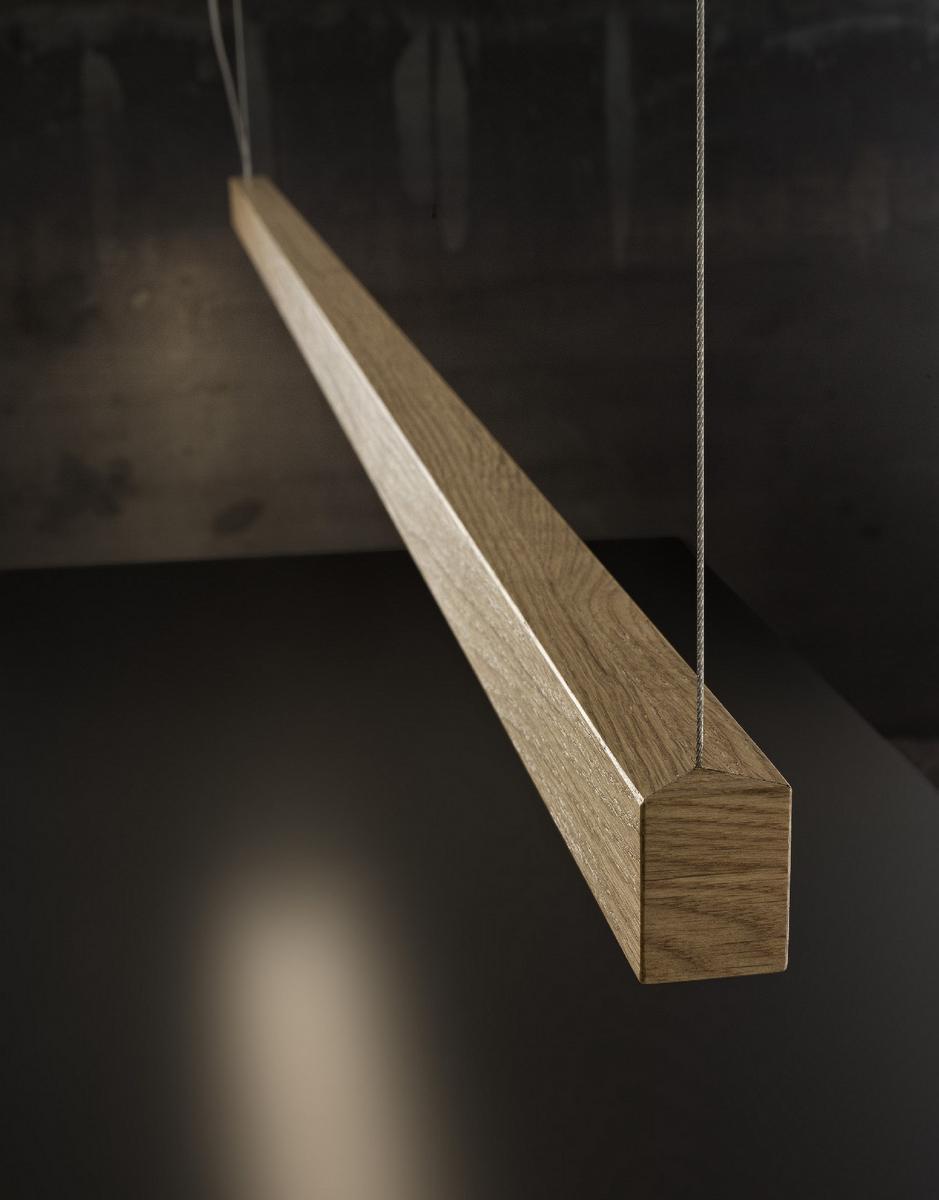 LANACOTTA LED oak pendant lamp
