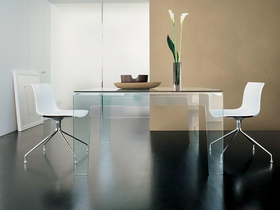 FROG Square glass table