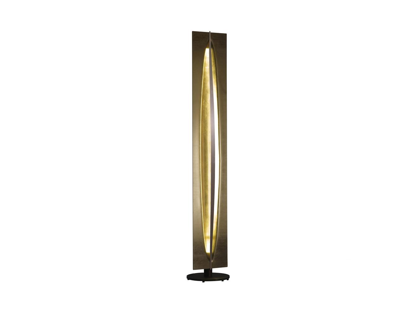 TERRA LED gold leaf floor lamp
