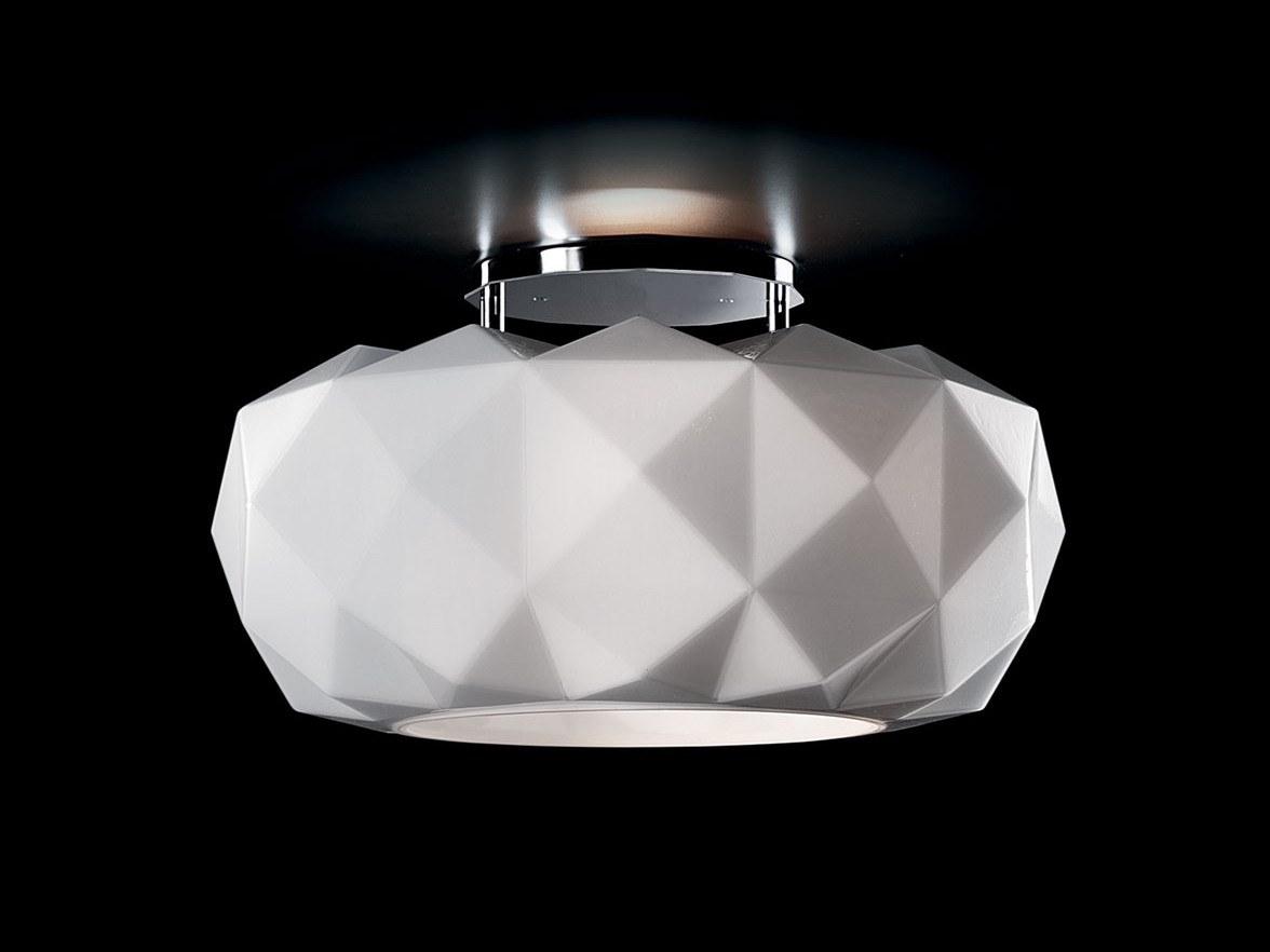 DELUXE PL50 LED blown glass ceiling light
