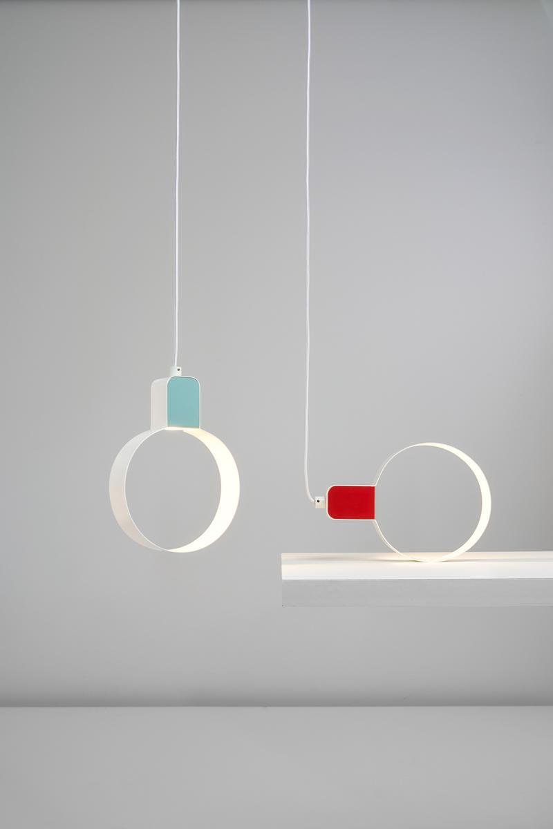 SONOLUCE Direct light plate pendant lamp