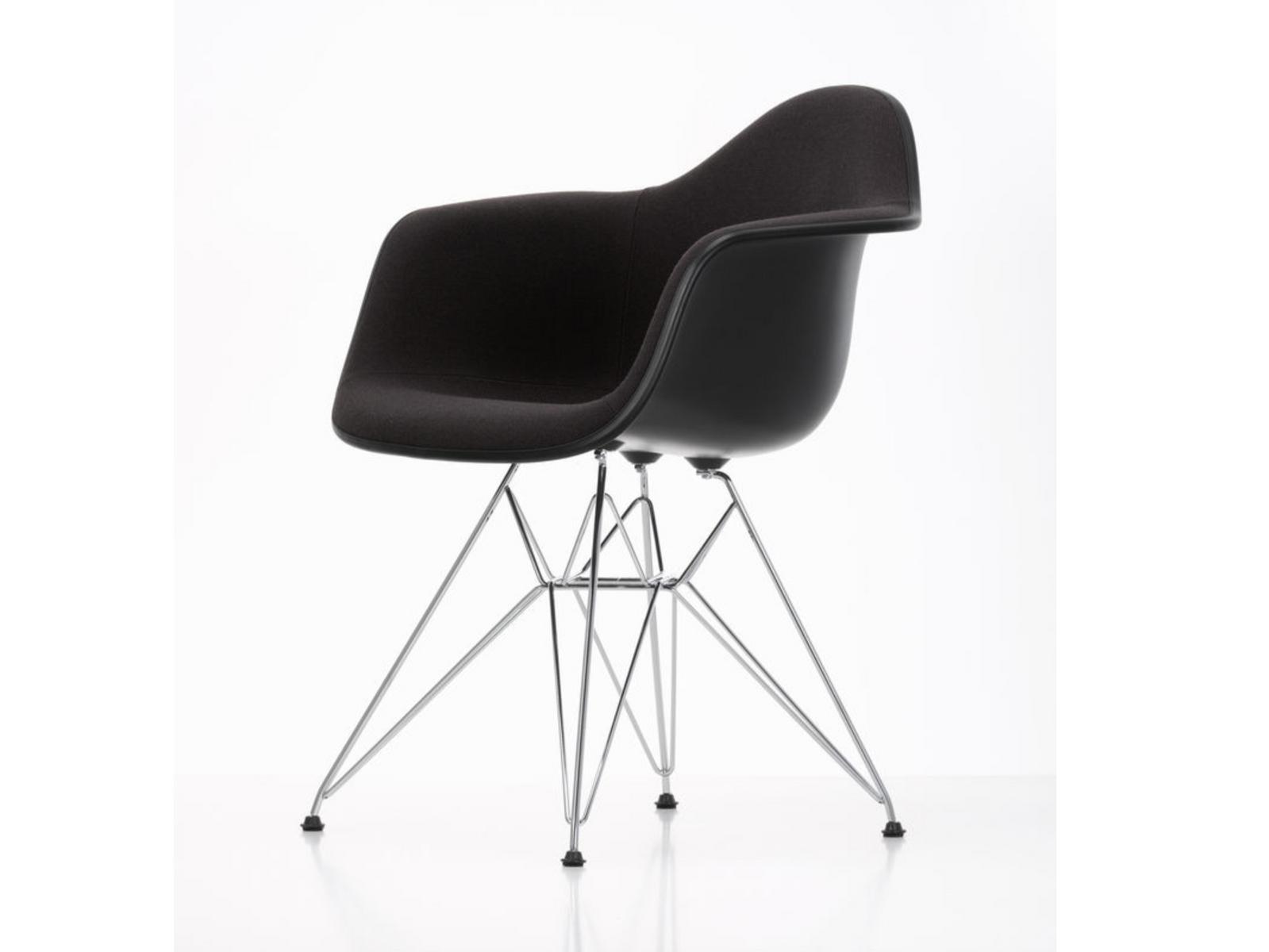 DAR Upholstered fabric chair with armrests
