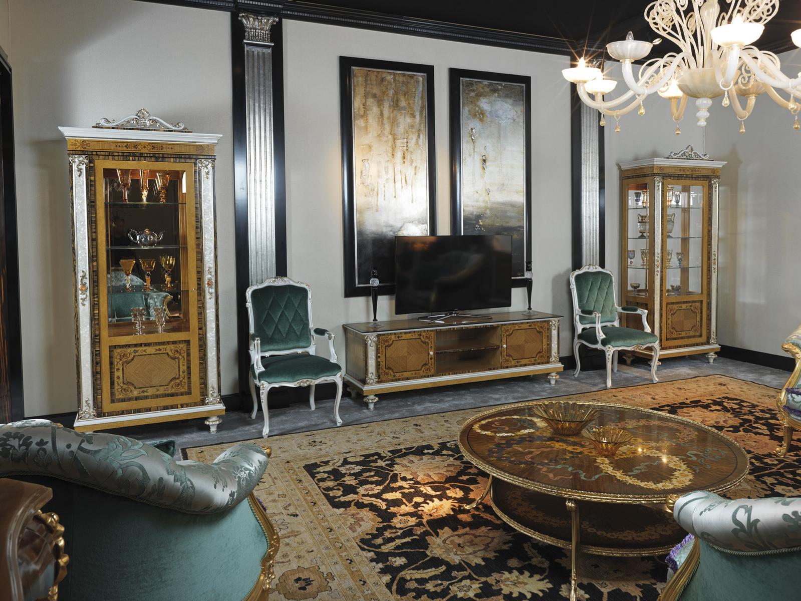 1420 Wooden display cabinet