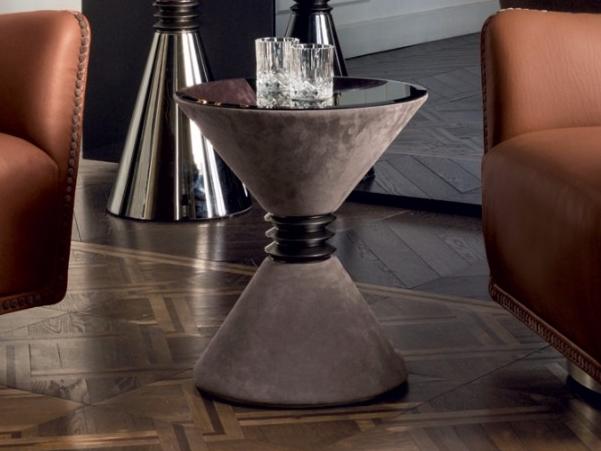 ANGIE Round metal coffee table