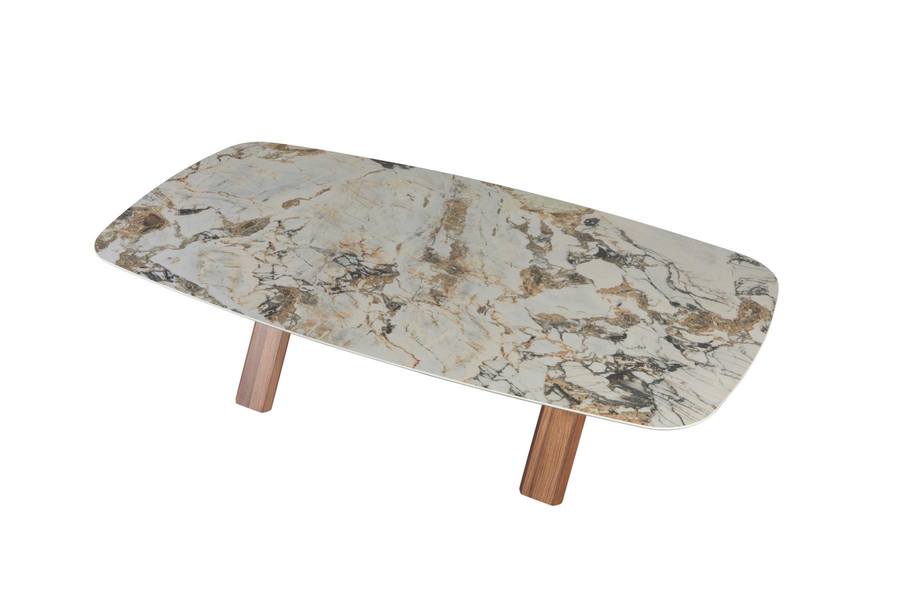 STILL Rectangular porcelain stoneware table
