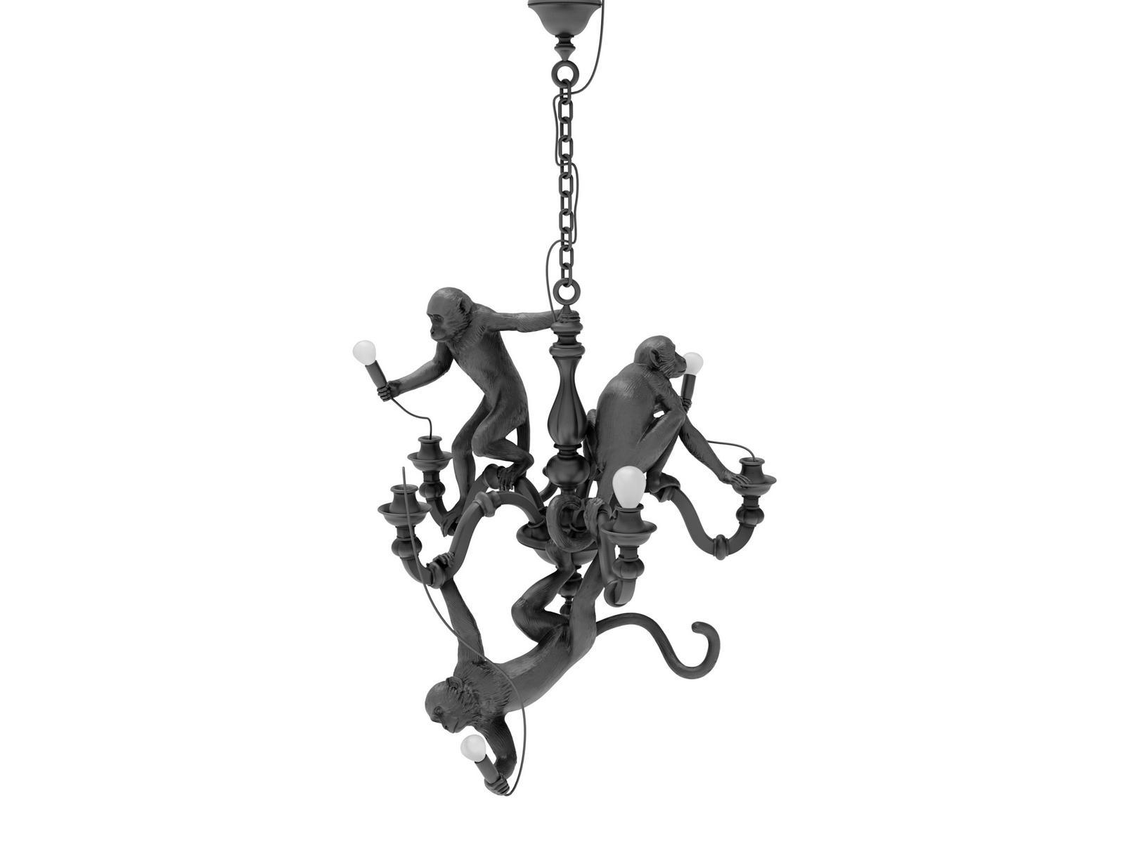 MONKEY CHANDELIER LED resin chandelier