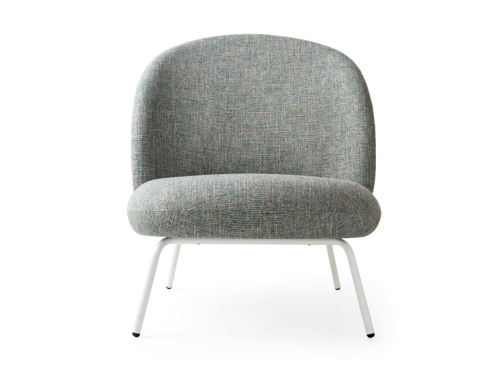 PUFFY Upholstered fabric easy chair