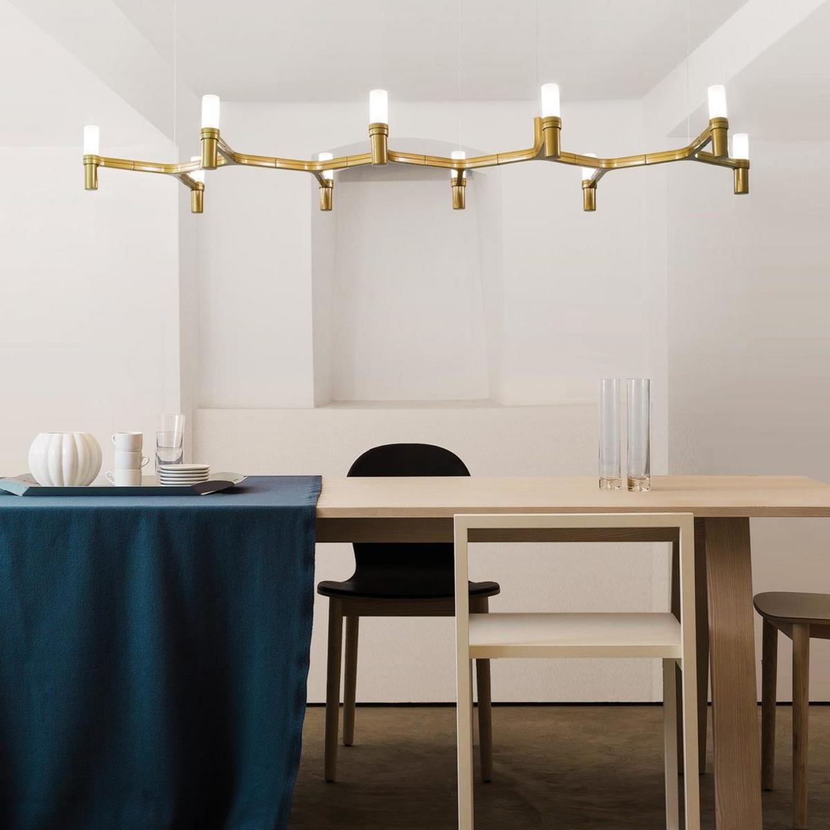 CROWN PLANA LINEA Die cast aluminium pendant lamp