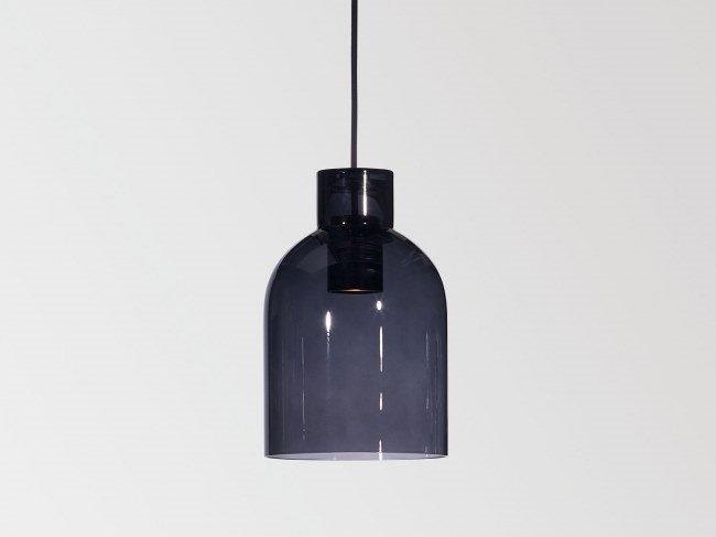 MANTELLO GLASS LED LED blown glass pendant lamp