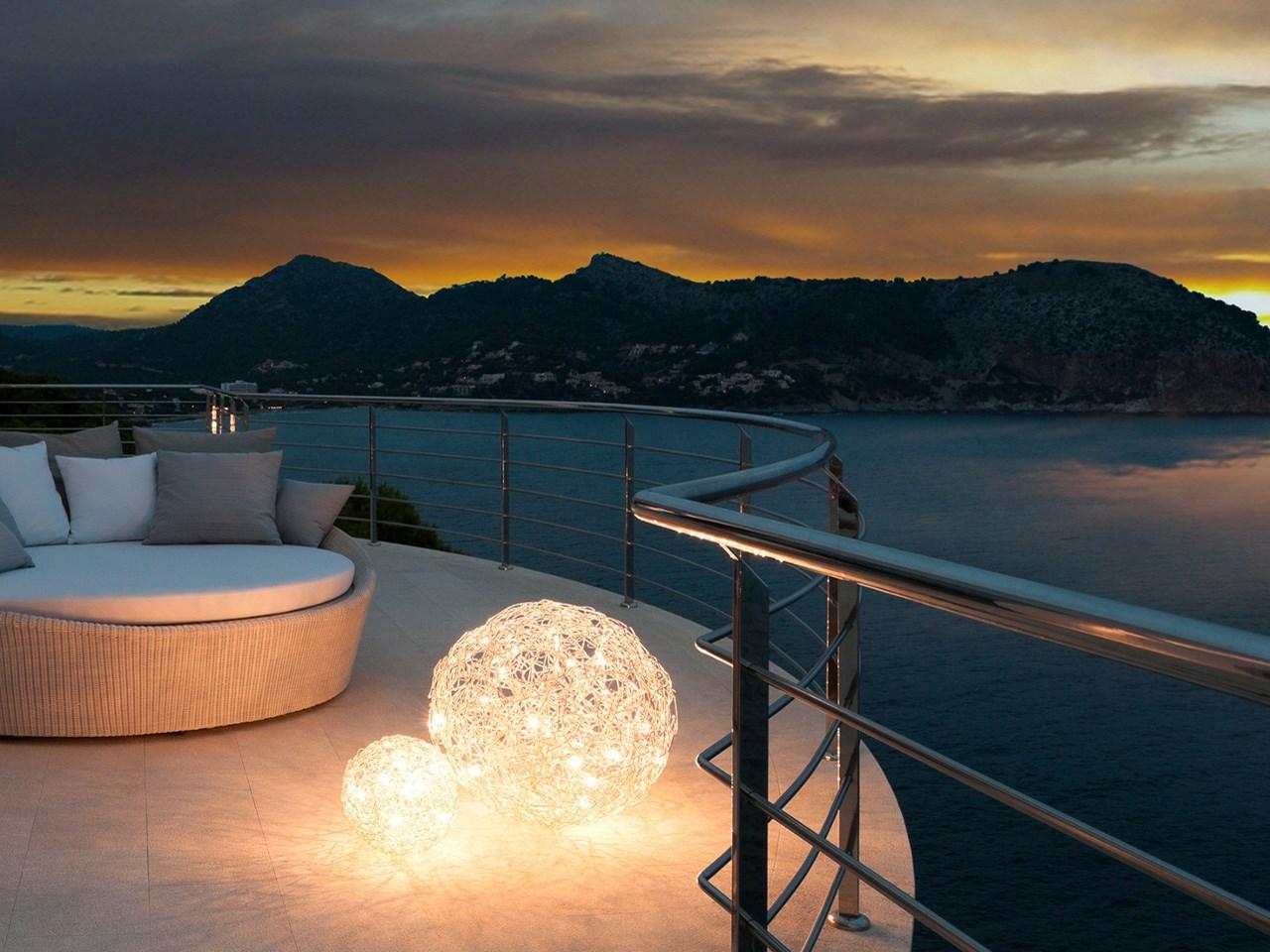 FIL DE FER F IP65 LED floor lamp