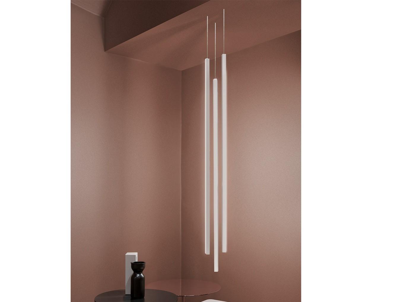 LINESCAPES VERTICAL LED aluminium pendant lamp