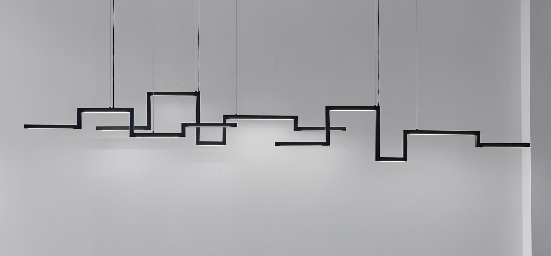 ARTYS H4 LED direct light metal pendant lamp