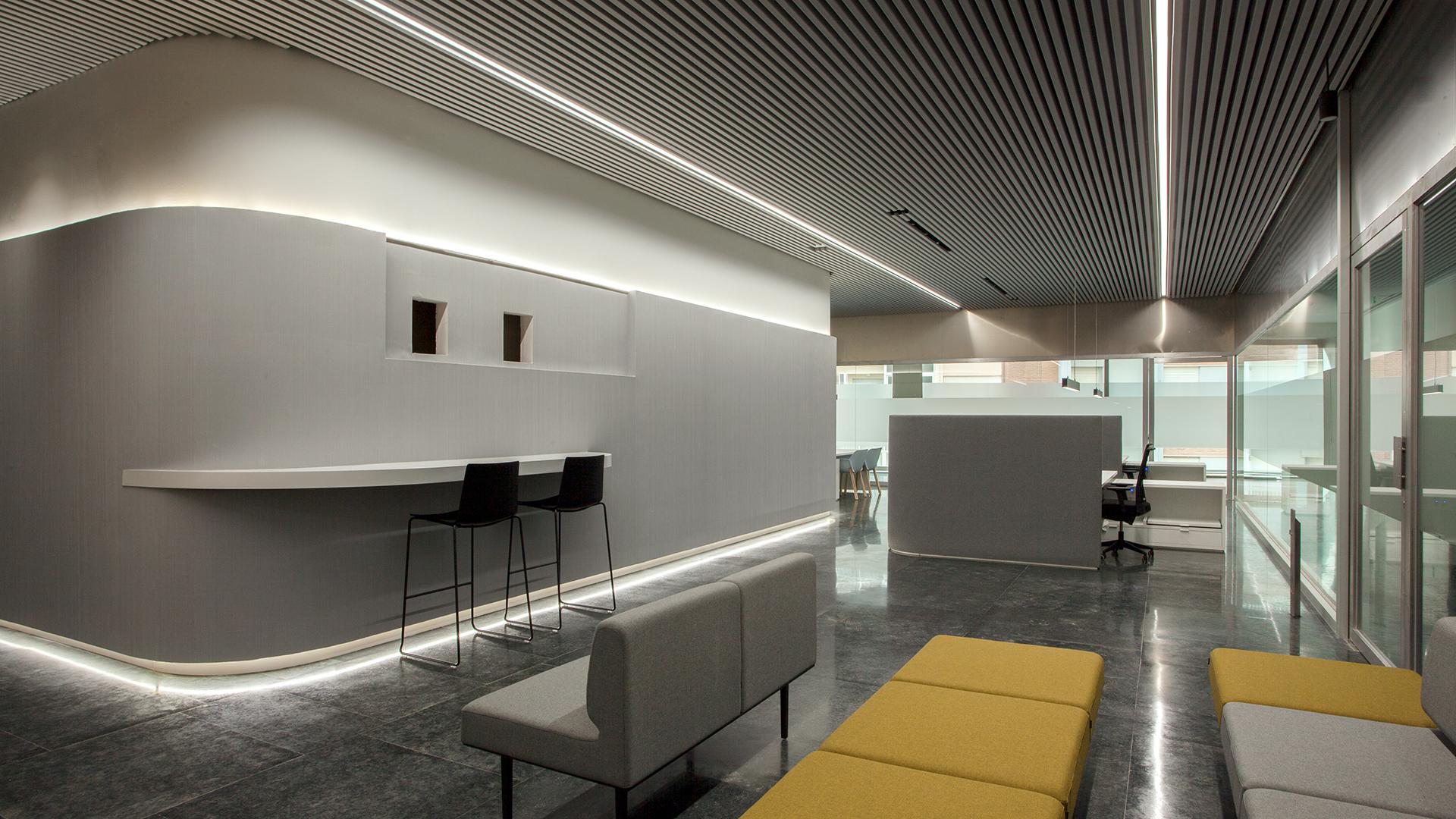 FIFTY HO RECESSED CUSTOM Linear lighting profile for LED modules