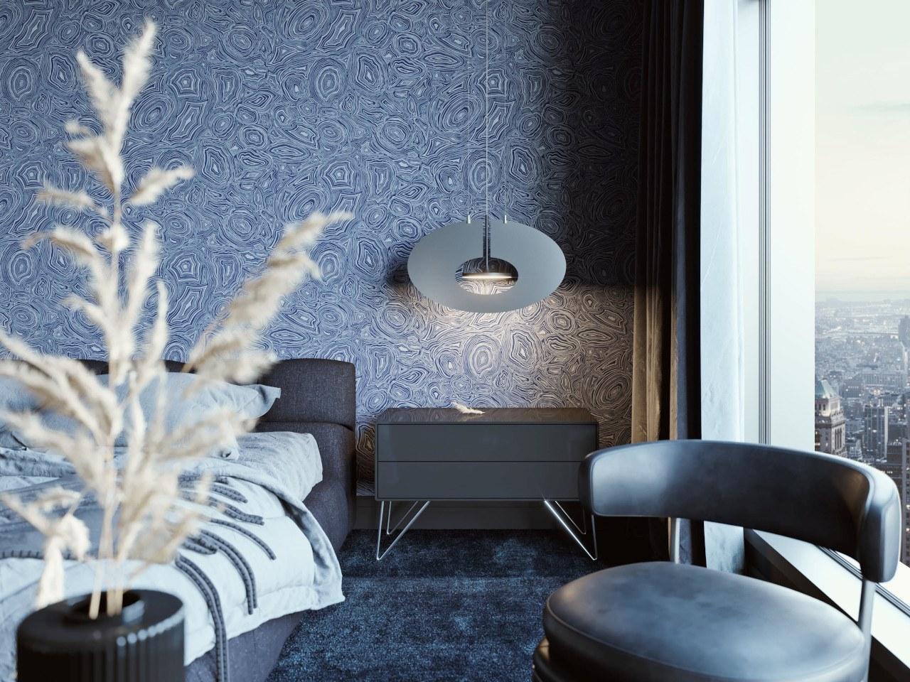 EYE IN THE SKY H1 LED direct light Anodized aluminium pendant lamp