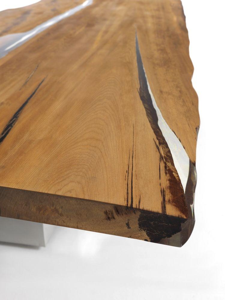 RIFLESSI Rectangular wood table