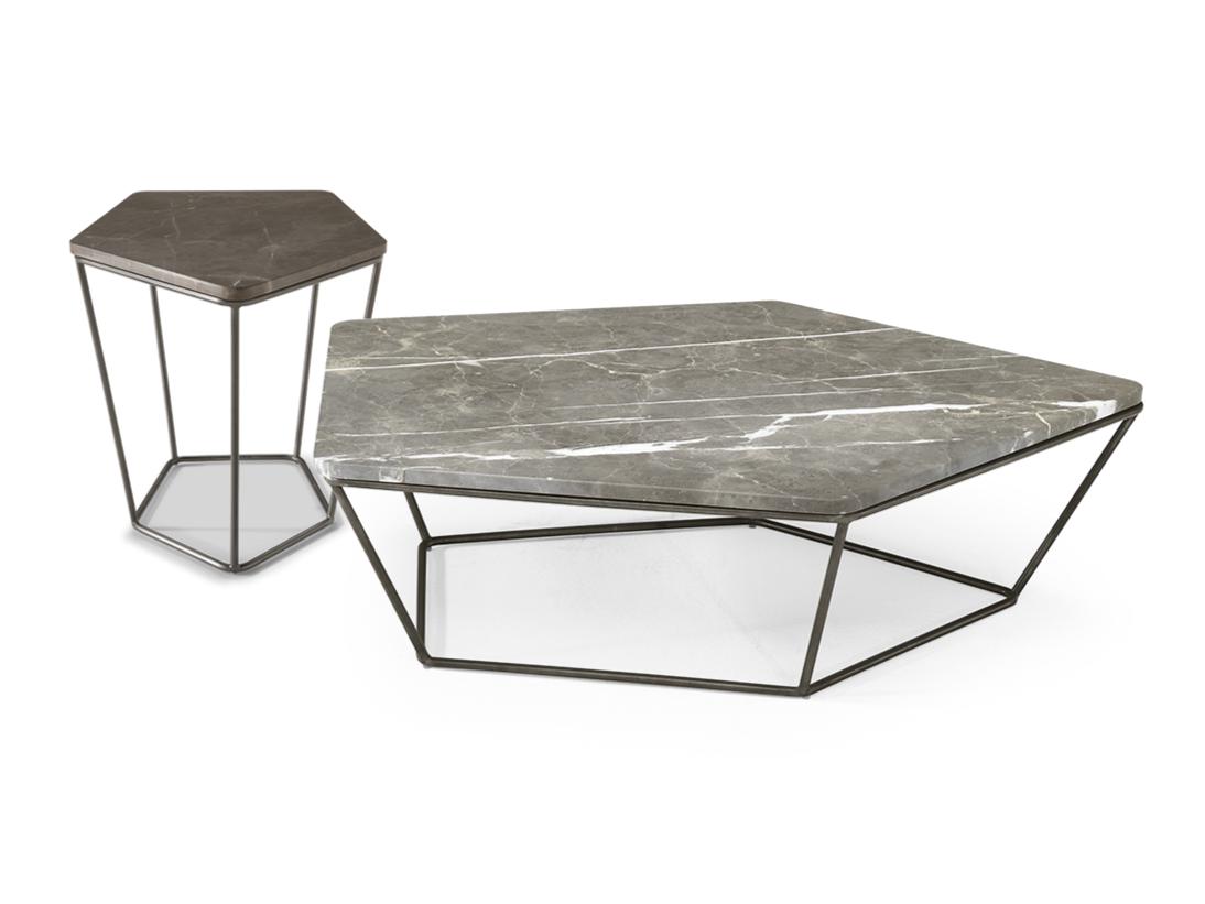 CHOCOLAT Low marble coffee table