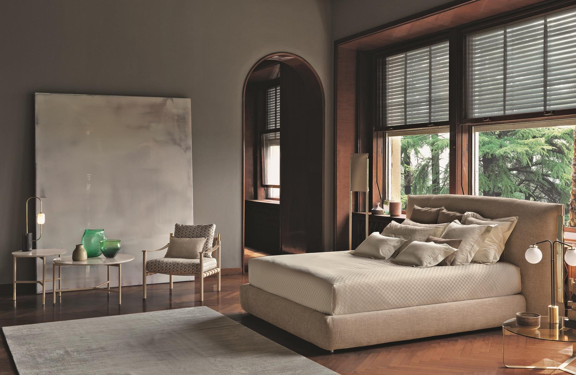 AMAL Upholstered double bed