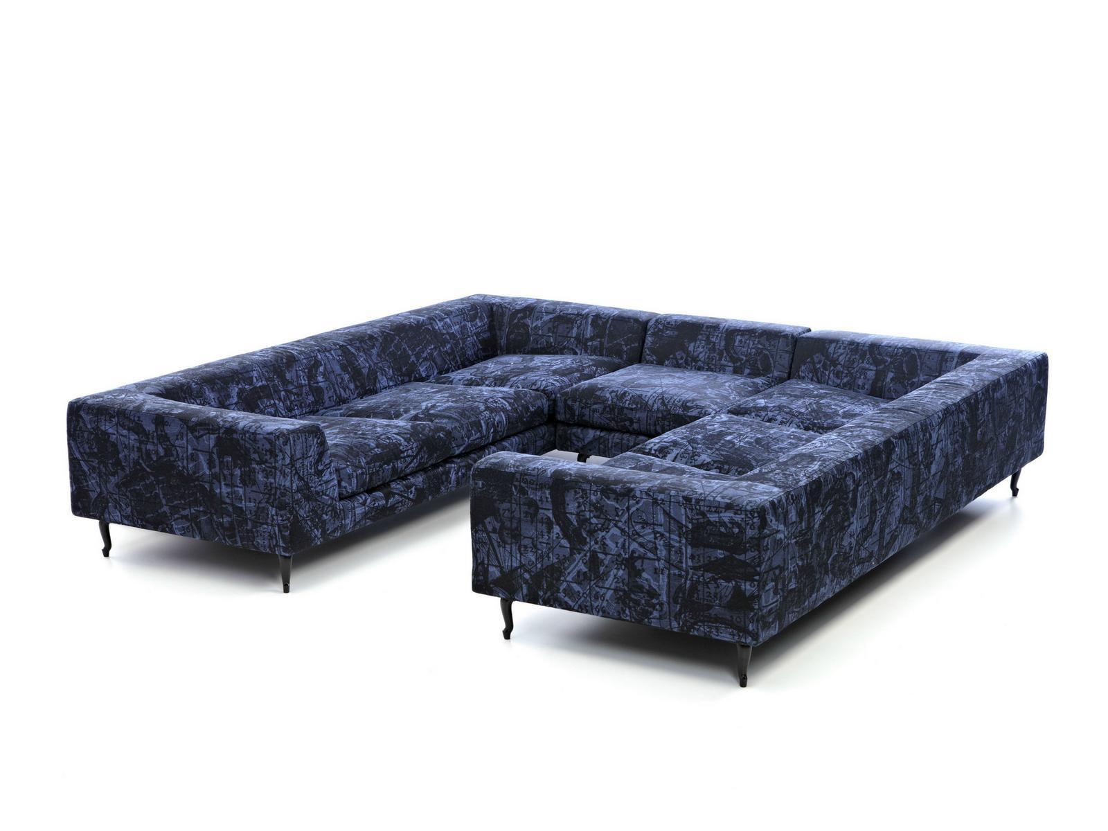 ZLIQ ISLAND Sectional Dacron® sofa
