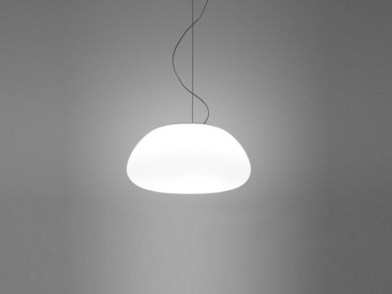 LUMI POGA Glass pendant lamp