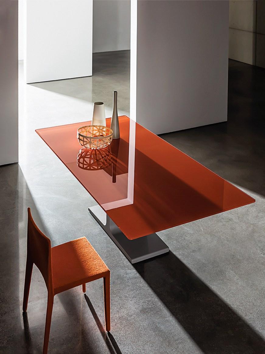 PALACE Rectangular glass table