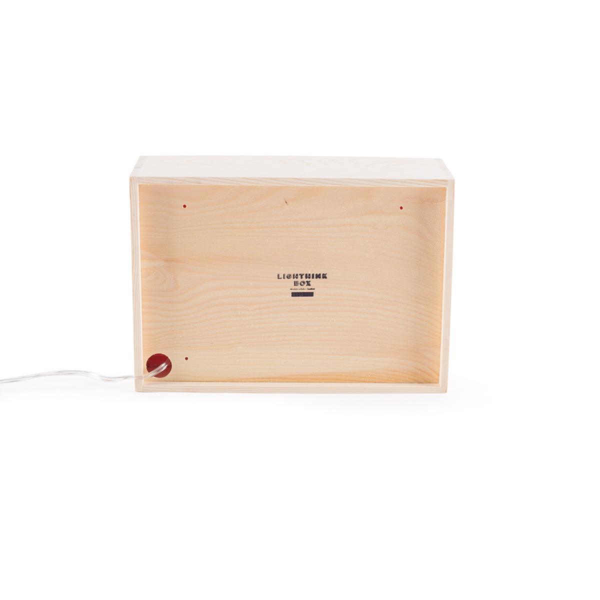 HAPPYNEST Wooden Light letter