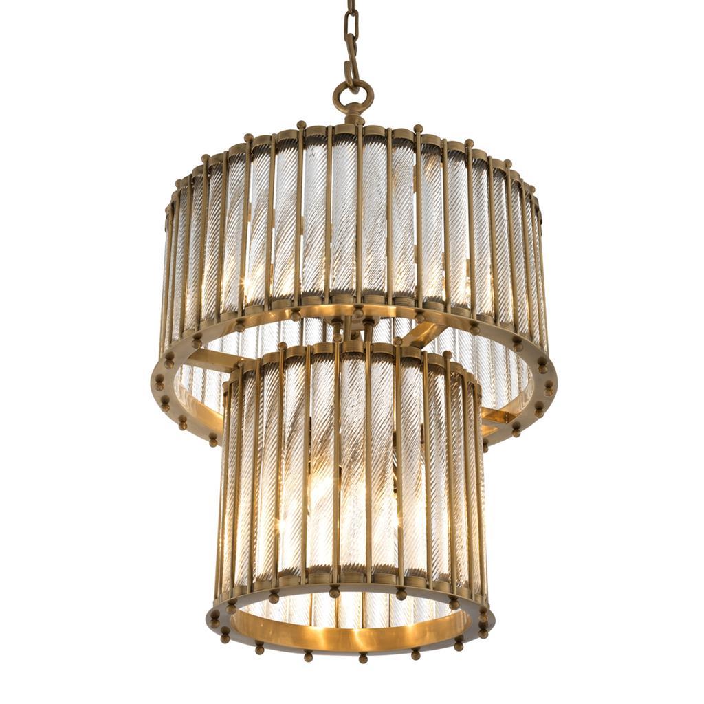 TIZIANO Glass pendant lamp