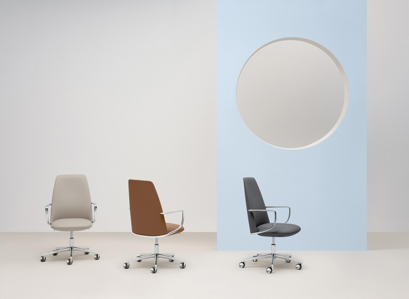 ELINOR 3755 Executive chair with 5-spoke base