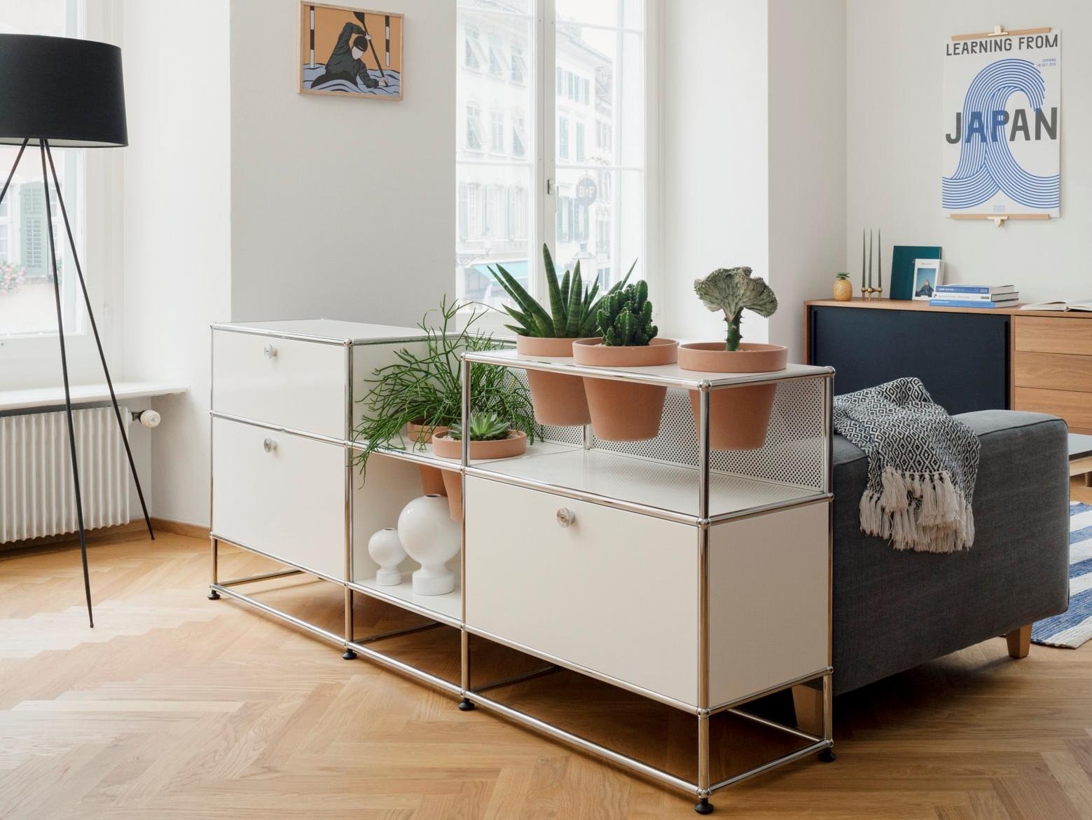 WORLD OF PLANTS FOR HALLER Modular sideboard
