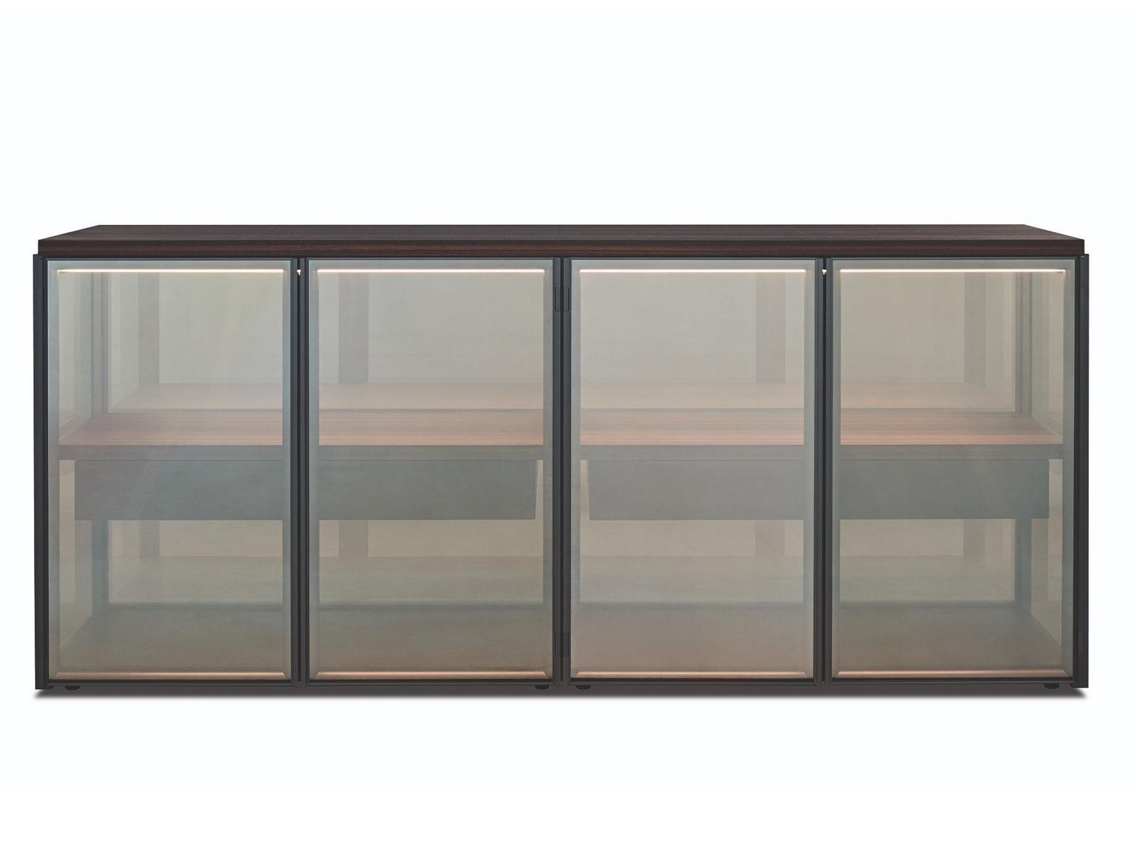 ADRIEN Crystal sideboard with doors