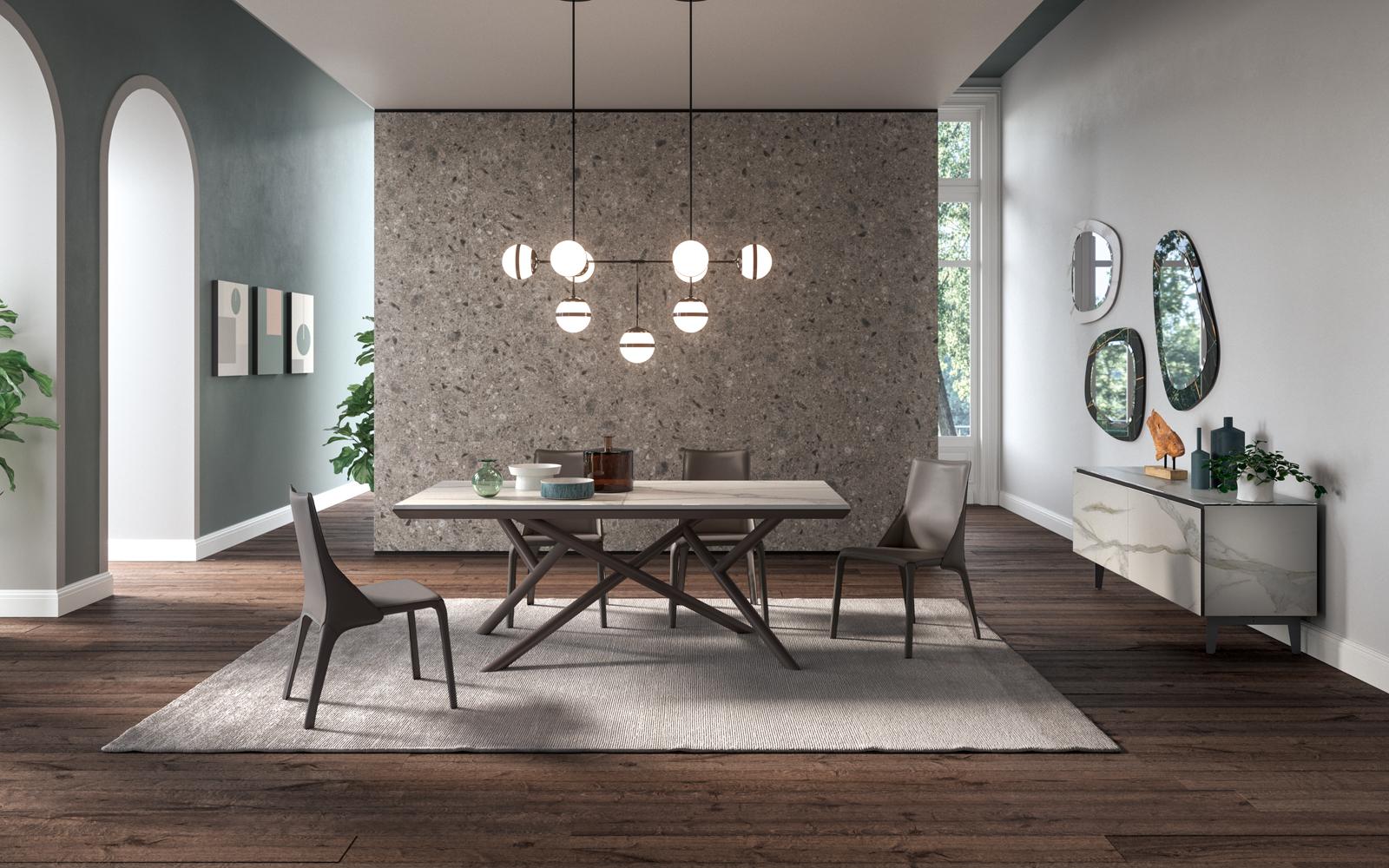 PLANA Marglas sideboard with sliding doors