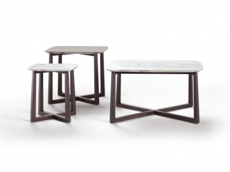GIPSY Square marble coffee table