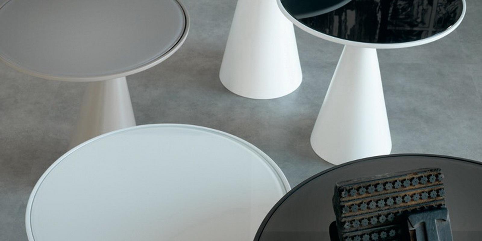 PEYOTE Round metal coffee table