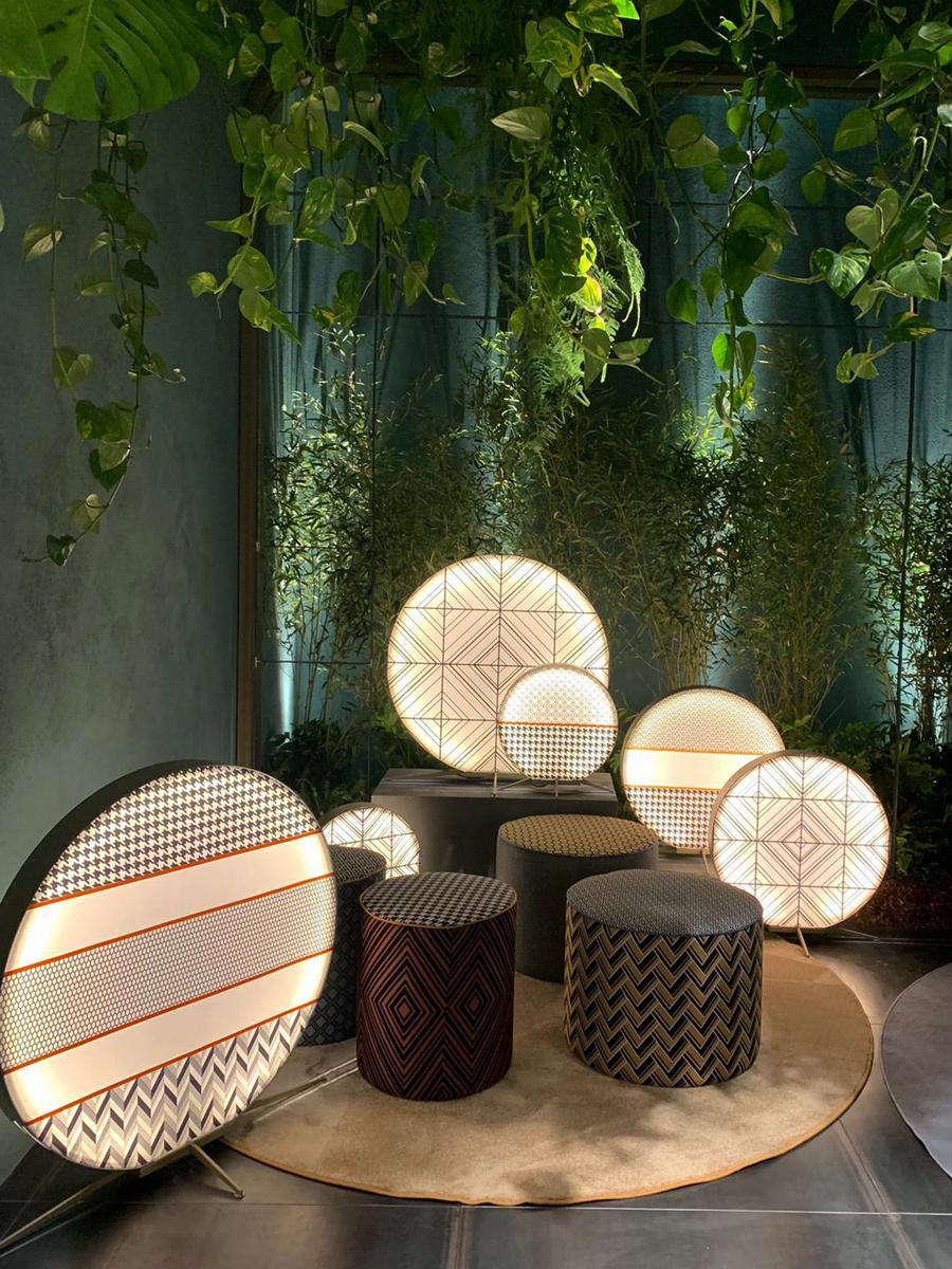 BABU LED fabric floor lamp