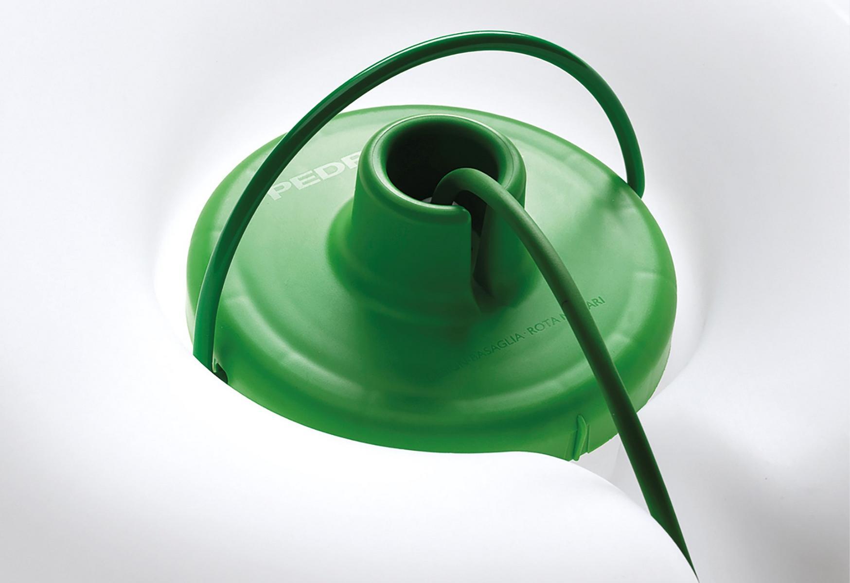 HAPPY APPLE 330E LED floor or suspension lamp in polyethylene