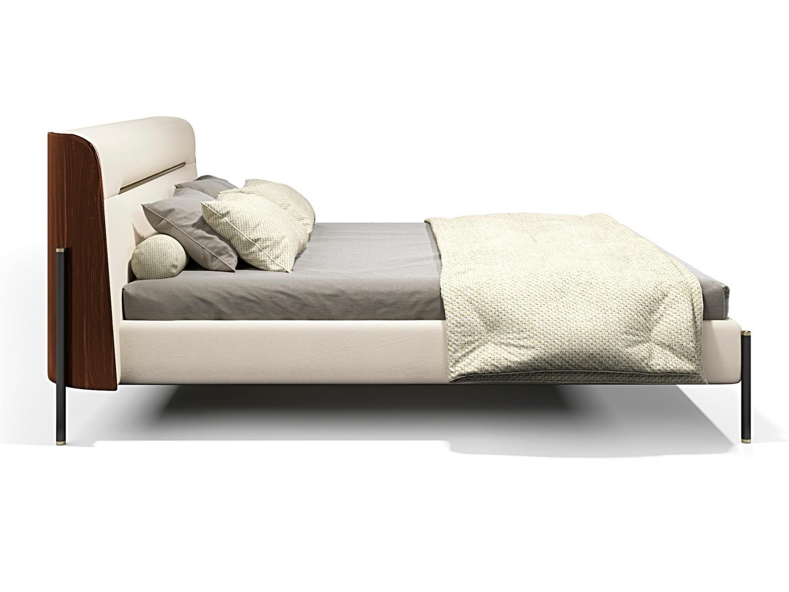 MAYFAIR Fabric king size bed with upholstered headboard
