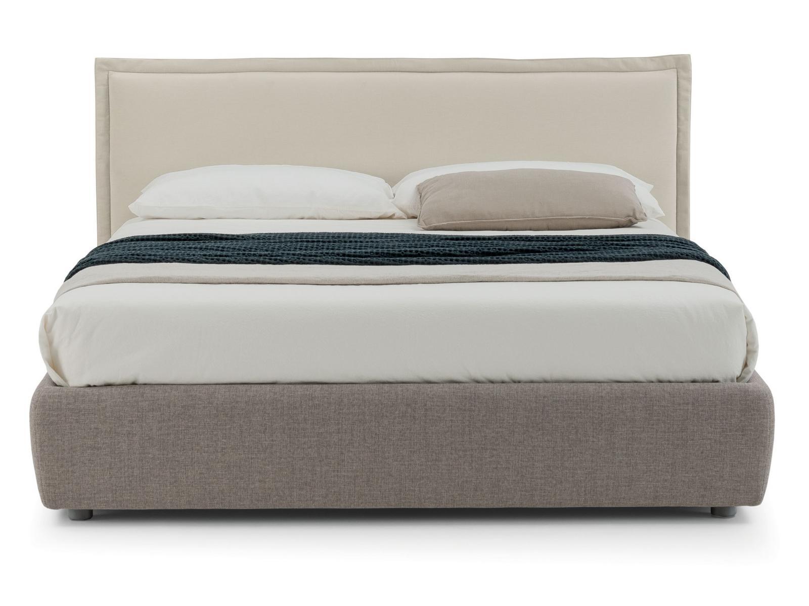 GAYA WAVE Upholstered storage bed