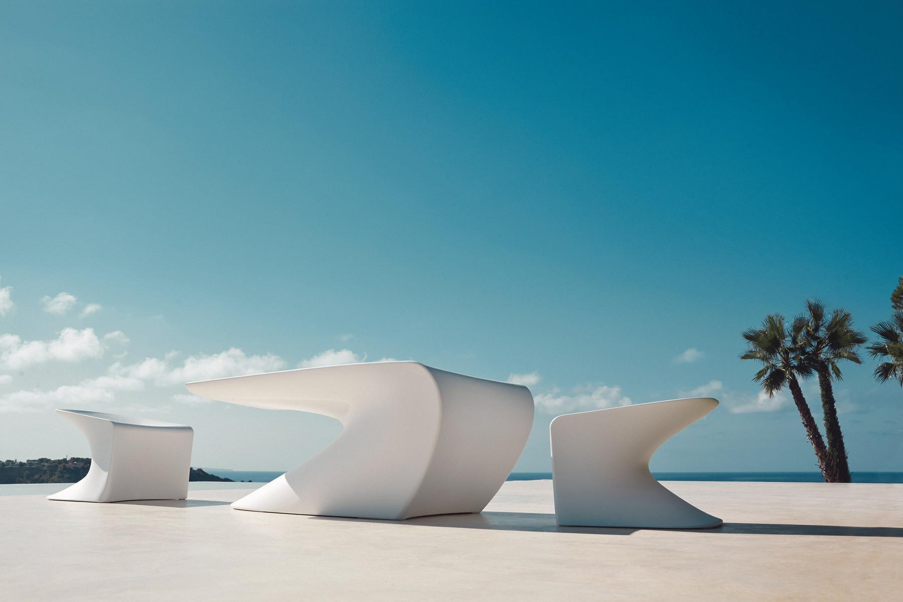 WING Garden armchair with armrests