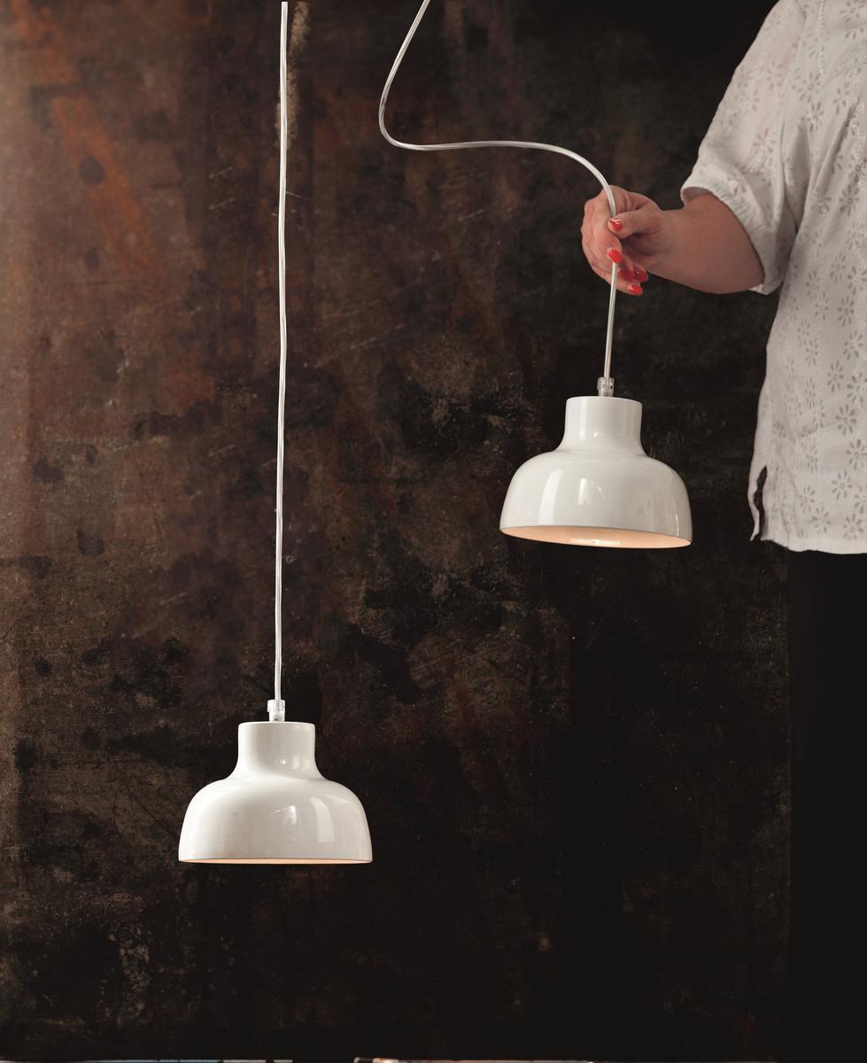 COCO 1 LED direct light iron pendant lamp