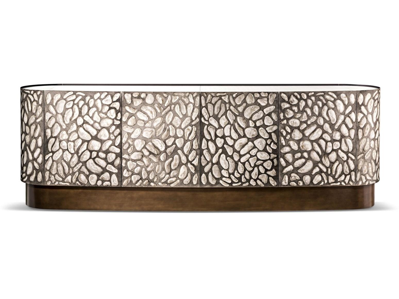 MIRTO Wooden sideboard with doors