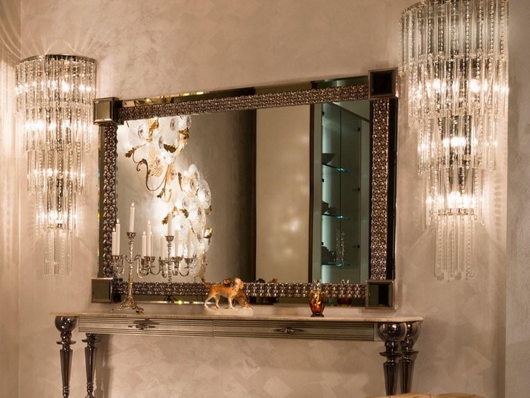 OLA Framed wooden mirror